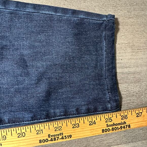 Soft Surroundings Ultimate Denim Pull-On Slim Leg Jeans Blue Large - Picture 11 of 13